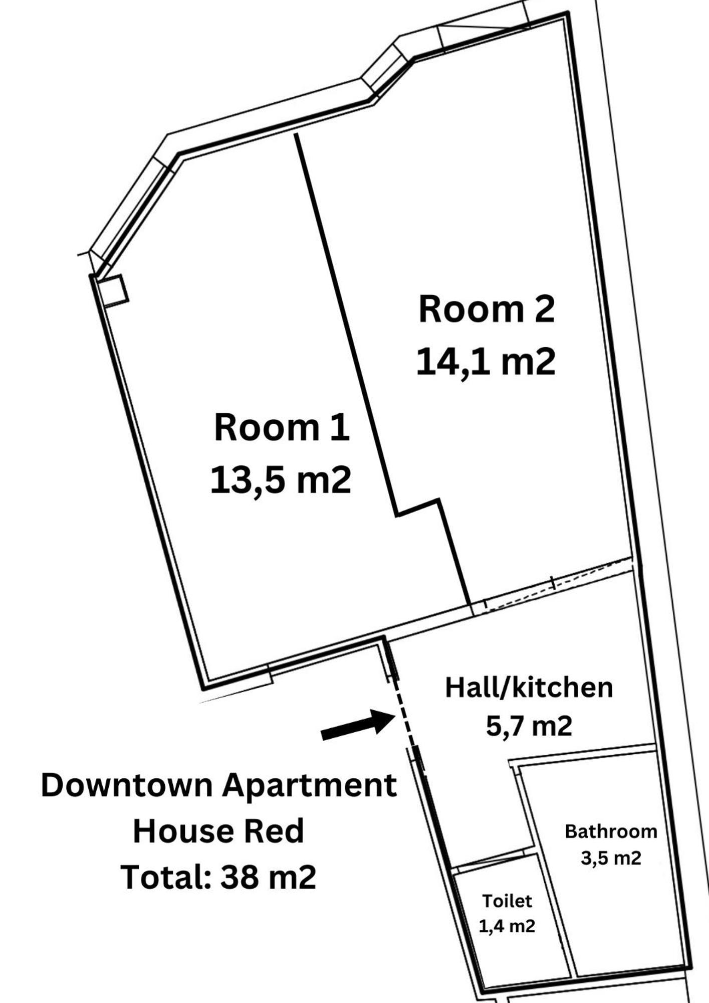 Downtown House Red